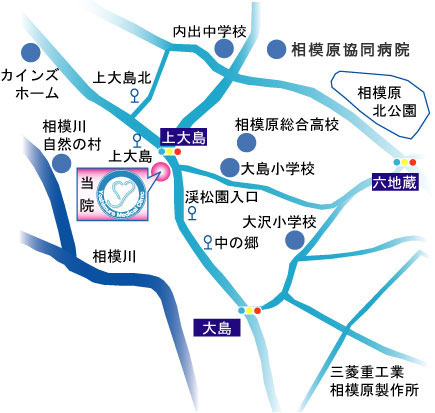 よしむらクリニック地図